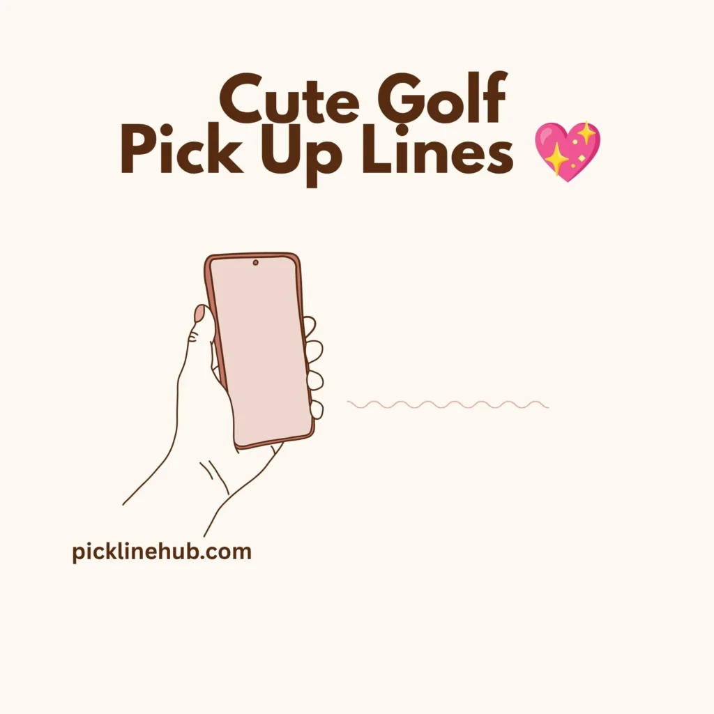 Cute Golf Pick Up Lines