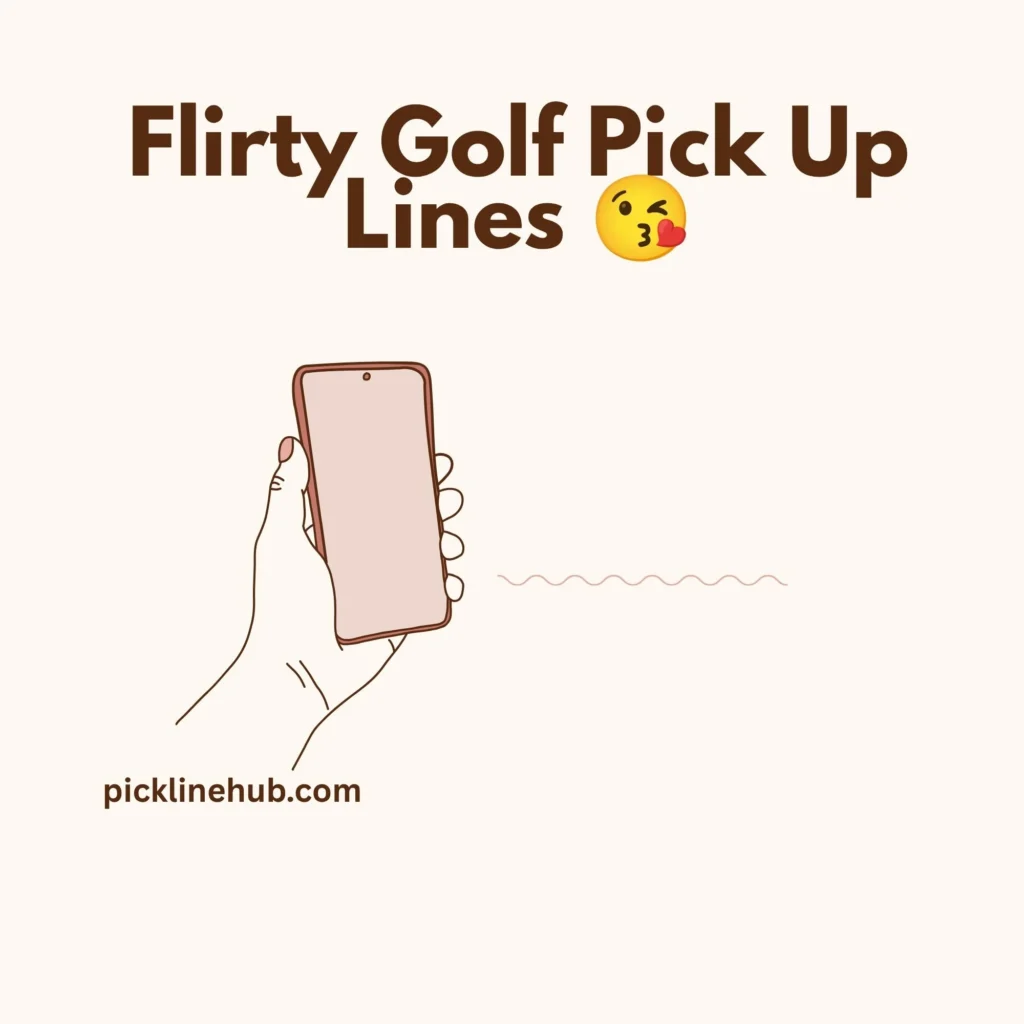 Flirty Golf Pick Up Lines