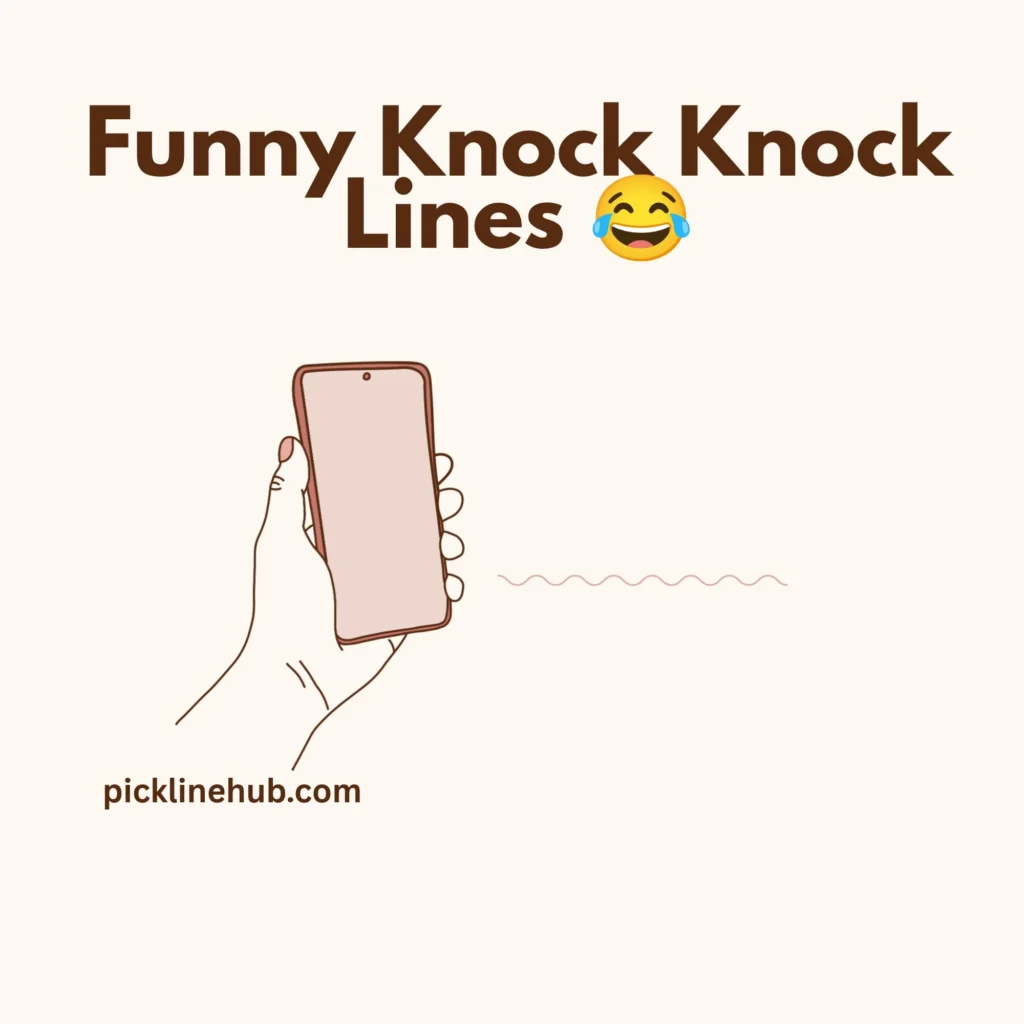Funny Knock Knock Lines