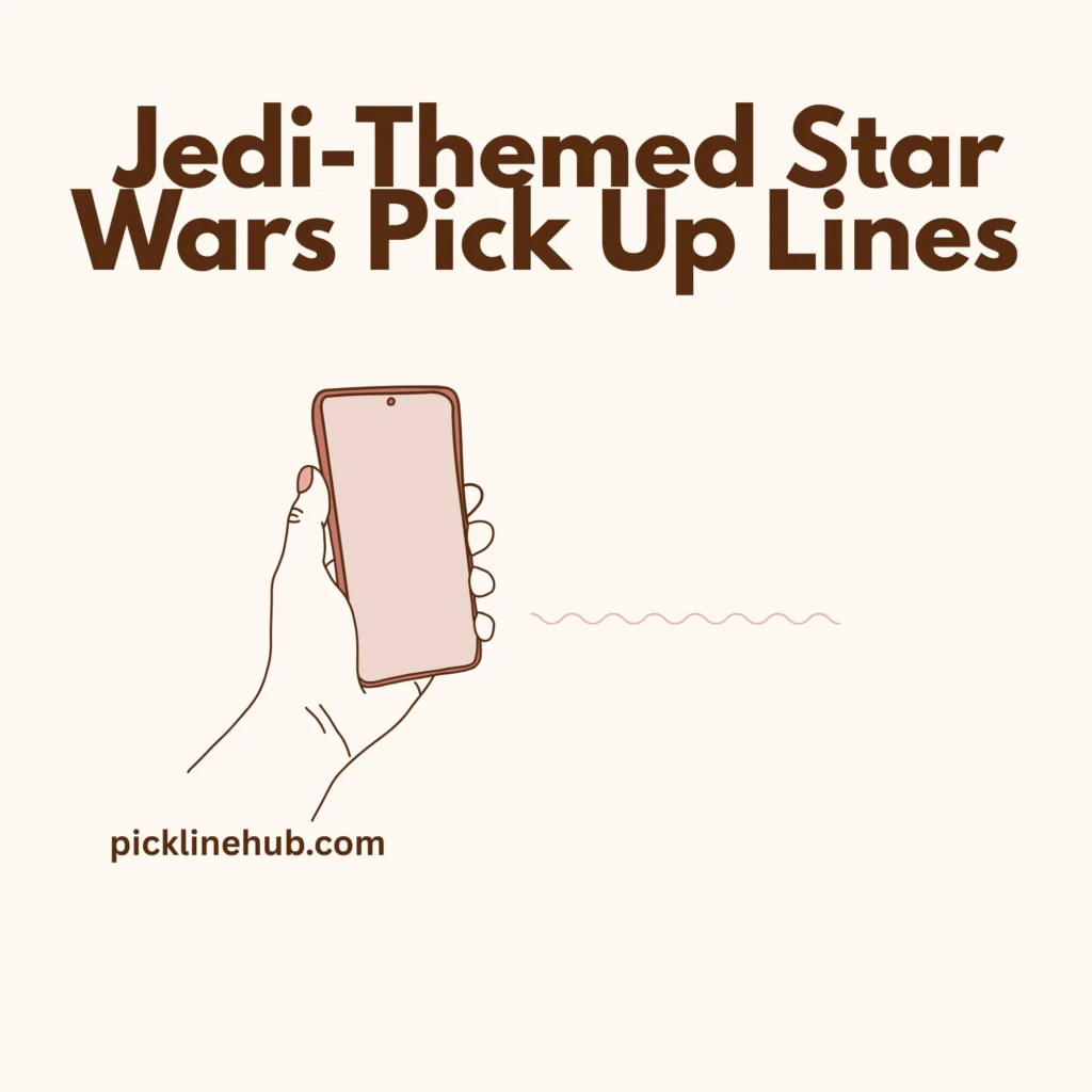 Jedi-Themed Star Wars Pick Up Lines
