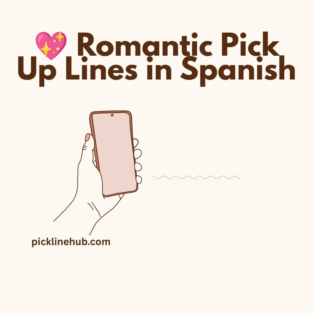 Romantic Pick Up Lines in Spanish