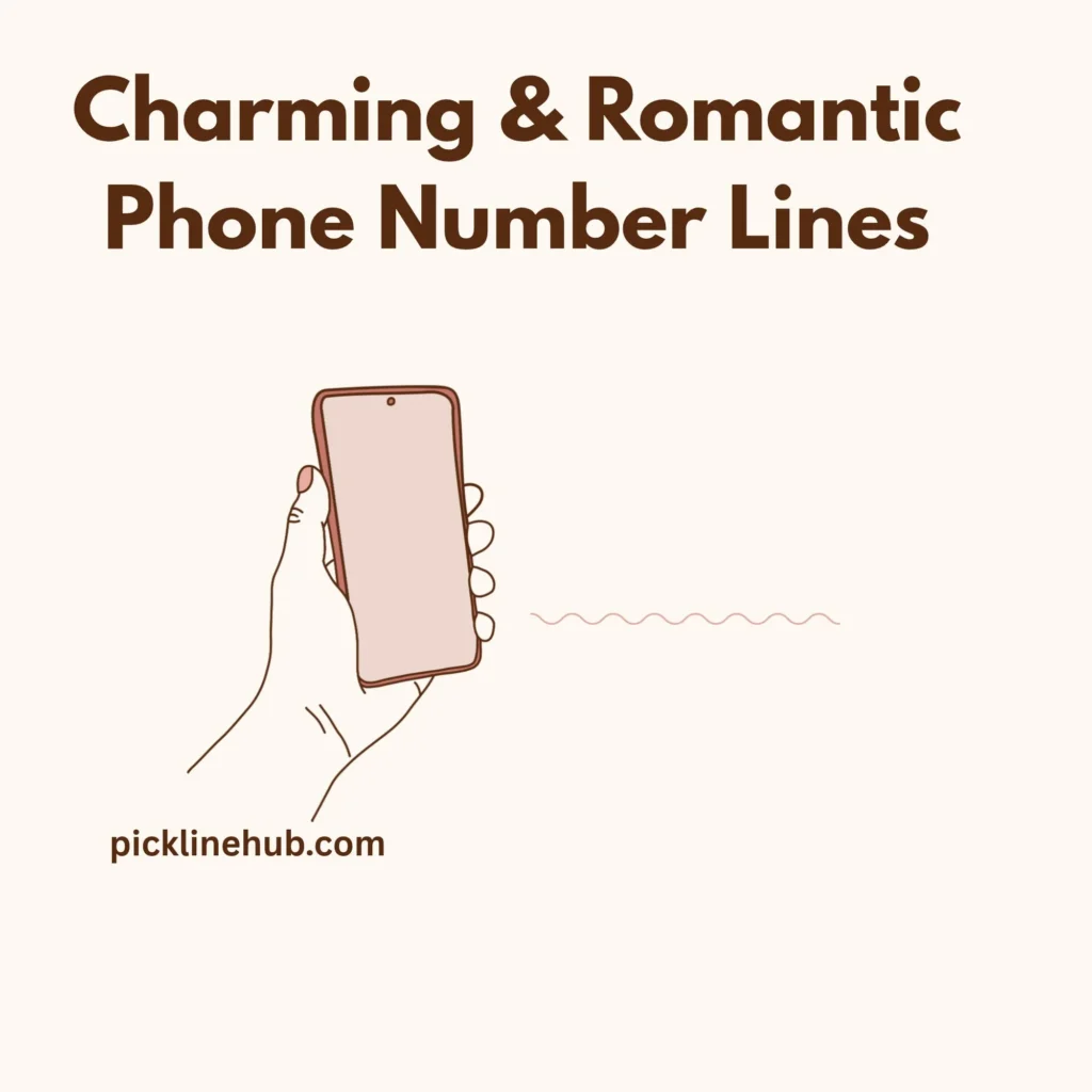 Charming & Romantic Phone Number Lines