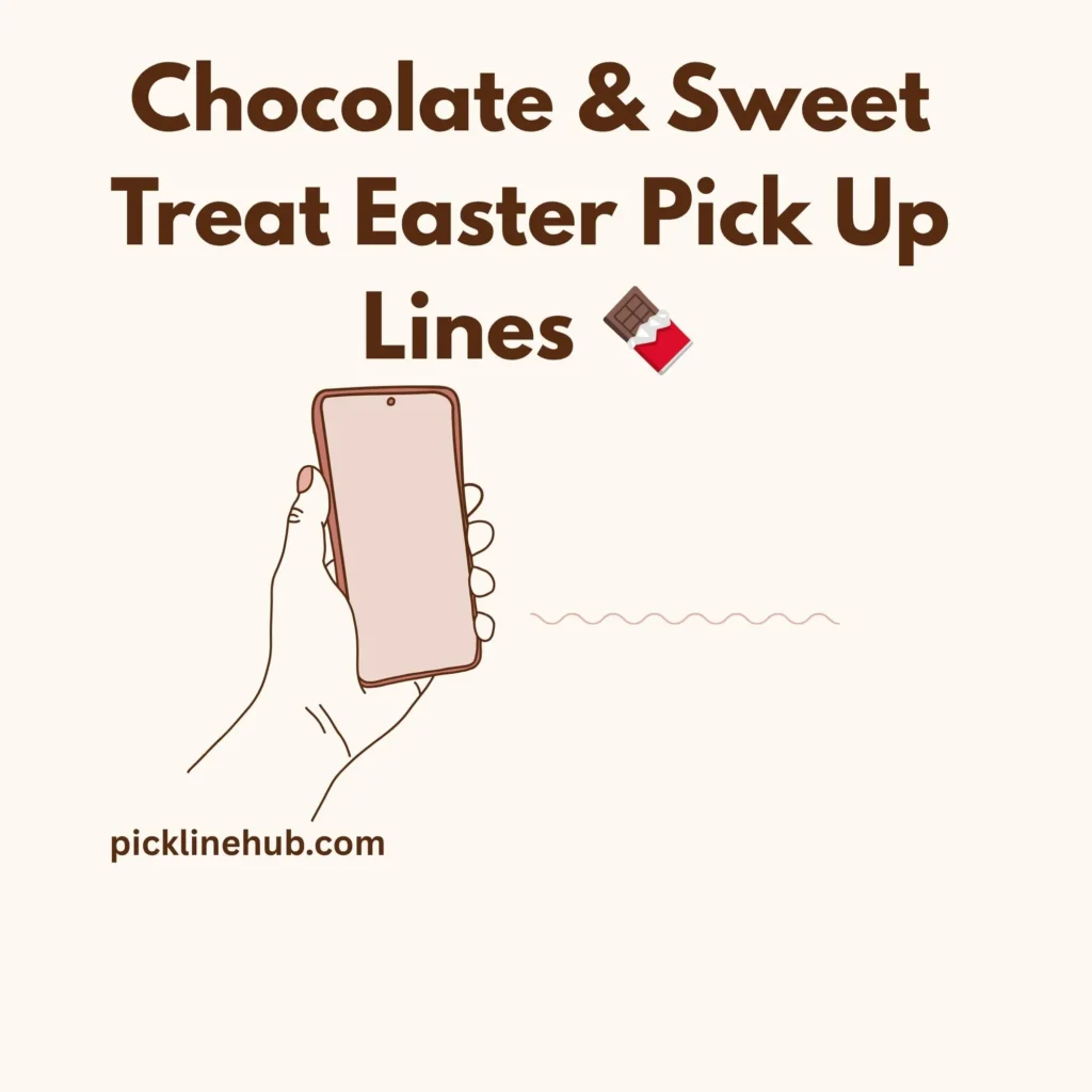 Chocolate & Sweet Treat Easter Pick Up Lines 