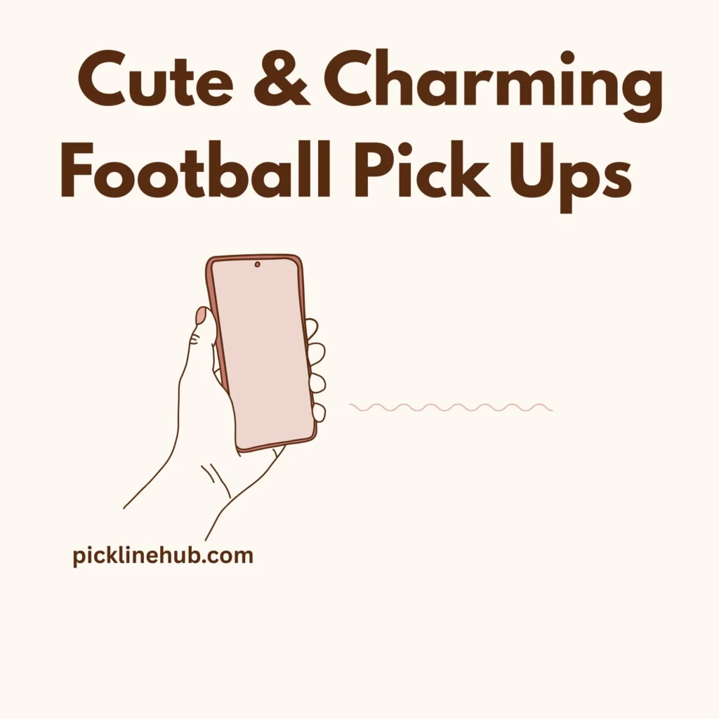    Cute & Charming Football Pick Ups