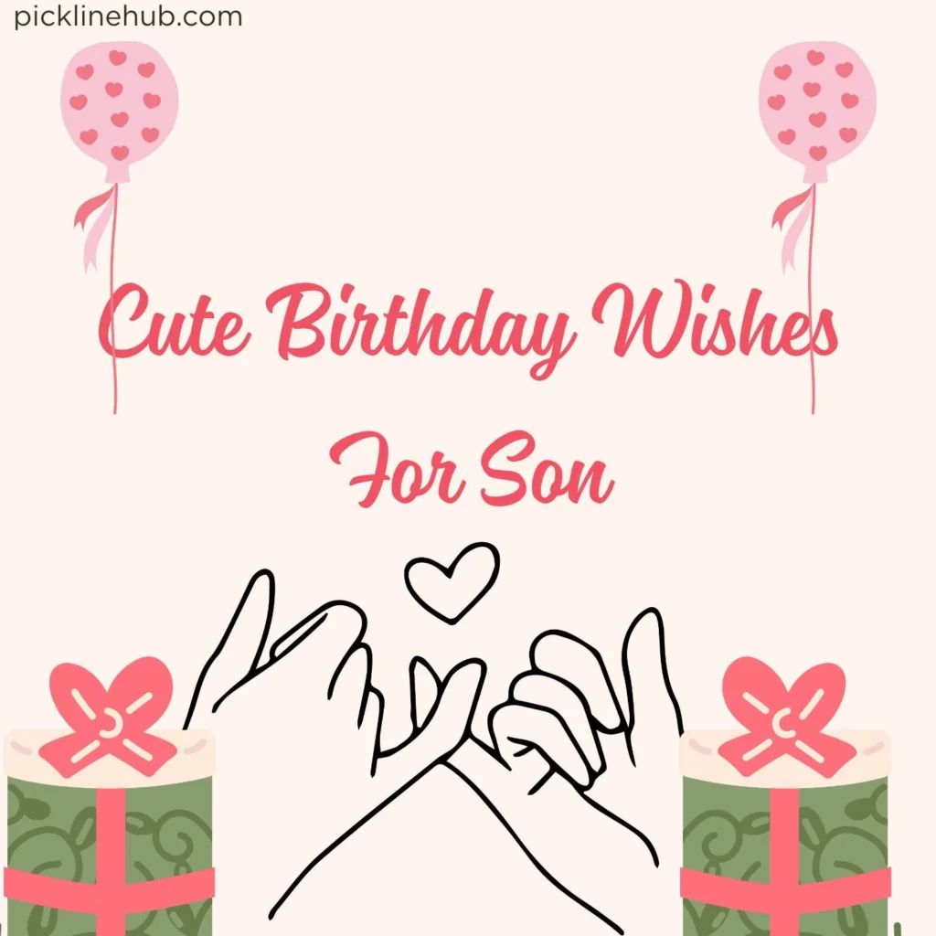 Cute Birthday Wishes For Son