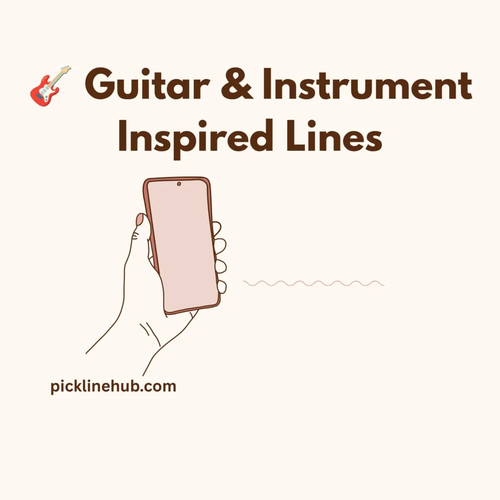 Guitar & Instrument Inspired Lines