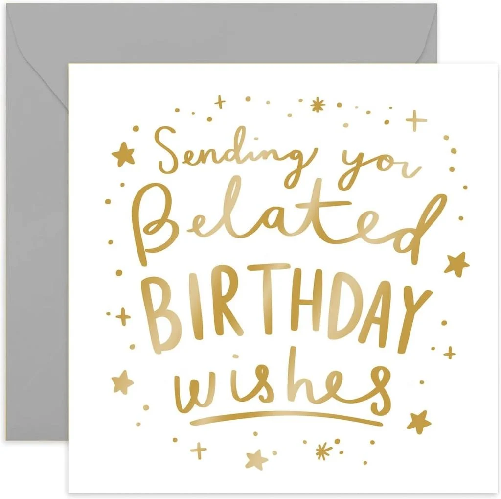 Belated Birthday Wishes Images