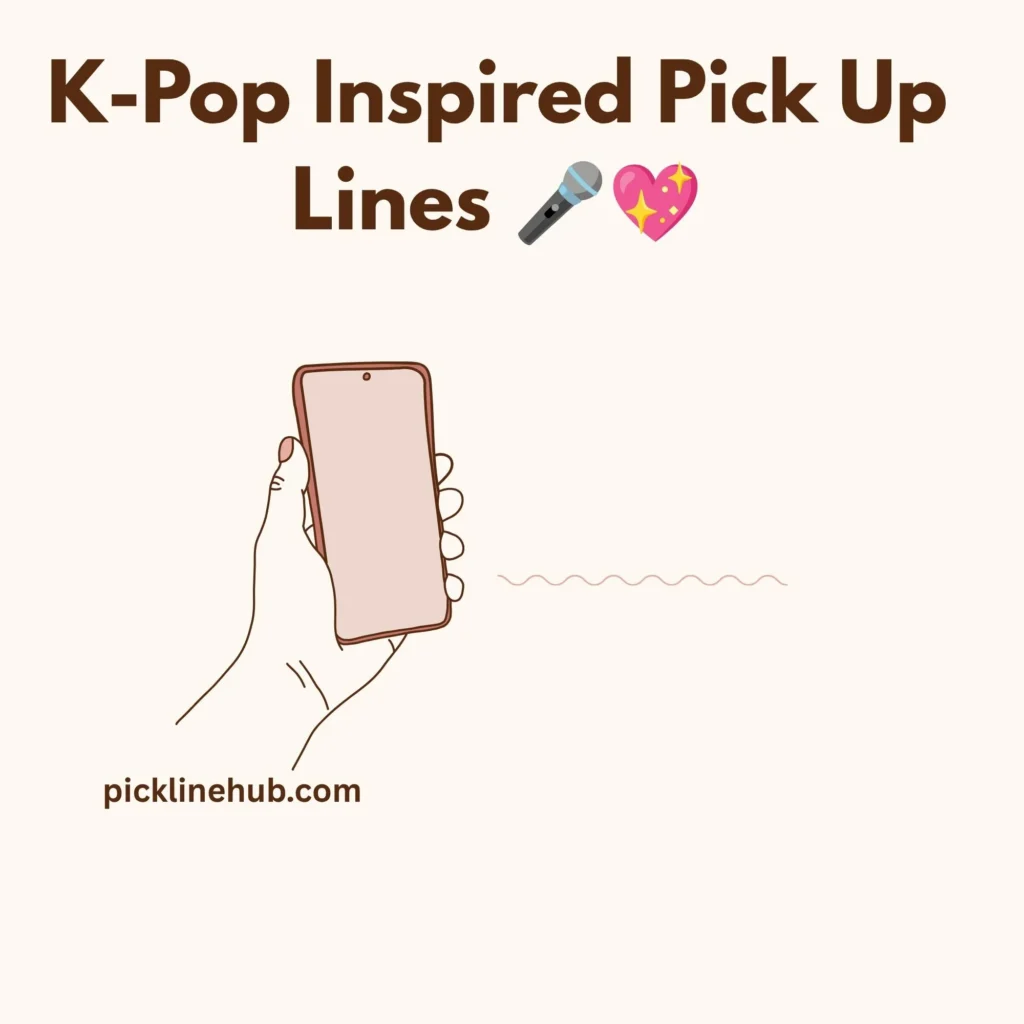  K-Pop Inspired Pick Up Lines 