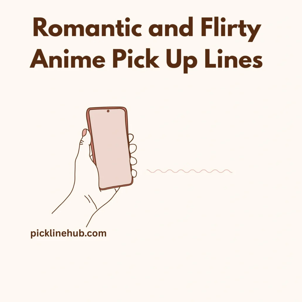 Romantic and Flirty Anime Pick Up Lines