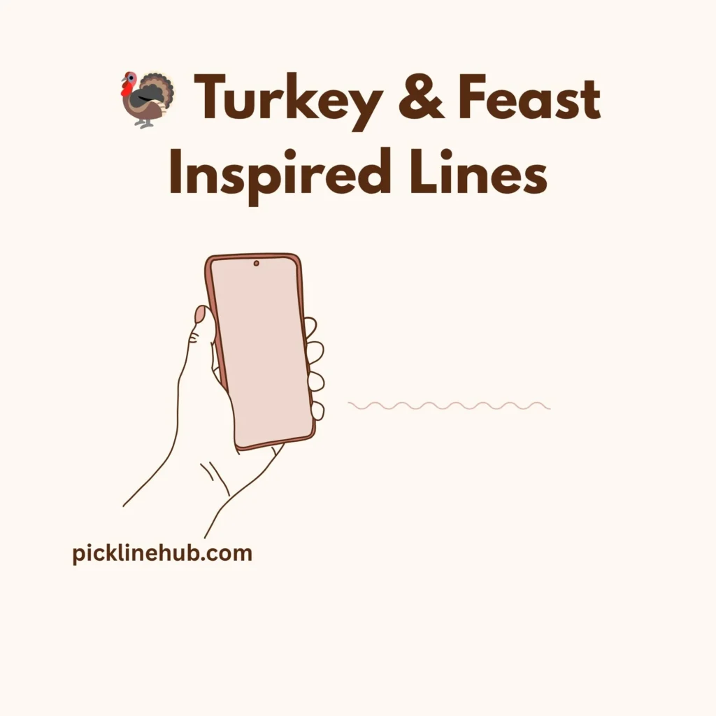 Turkey & Feast Inspired Lines