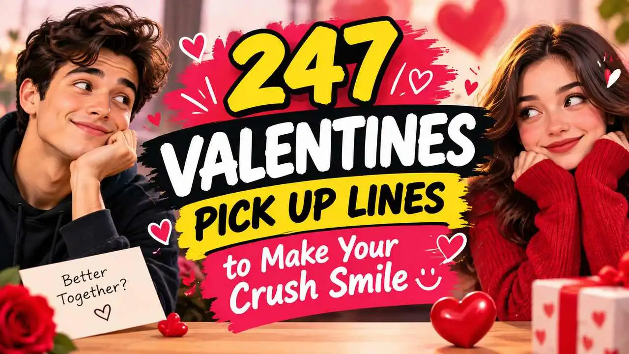 247 Valentines Pick Up Lines