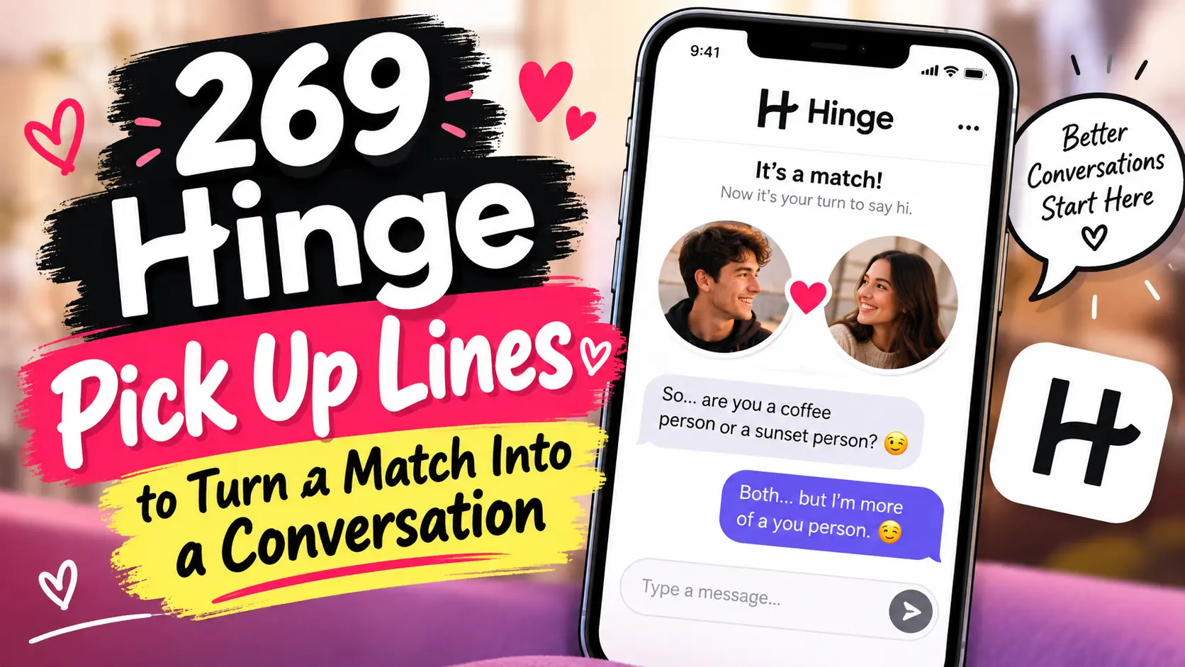 269 Hinge Pick Up Lines