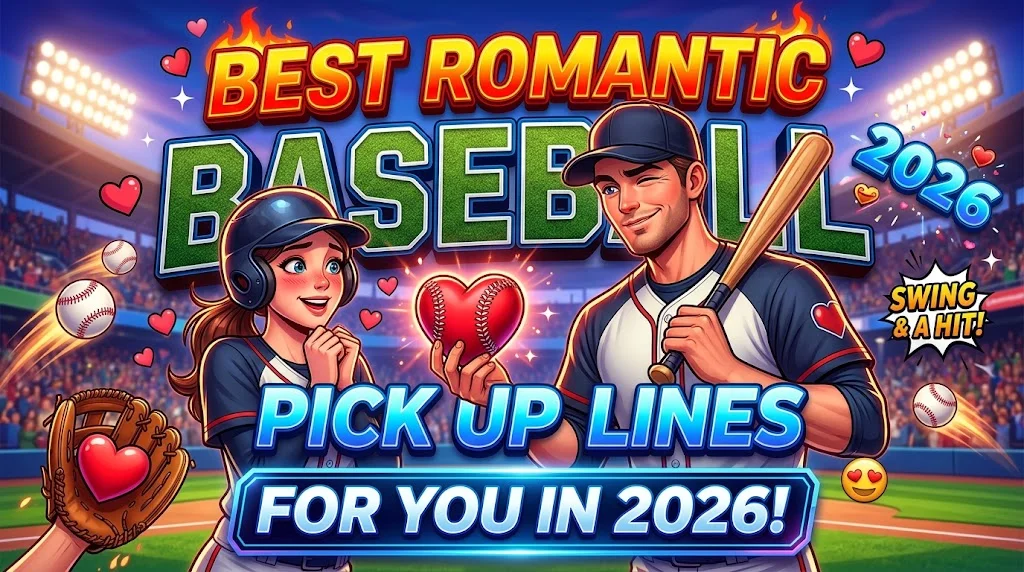 Best Romantic Baseball Pick Up Lines