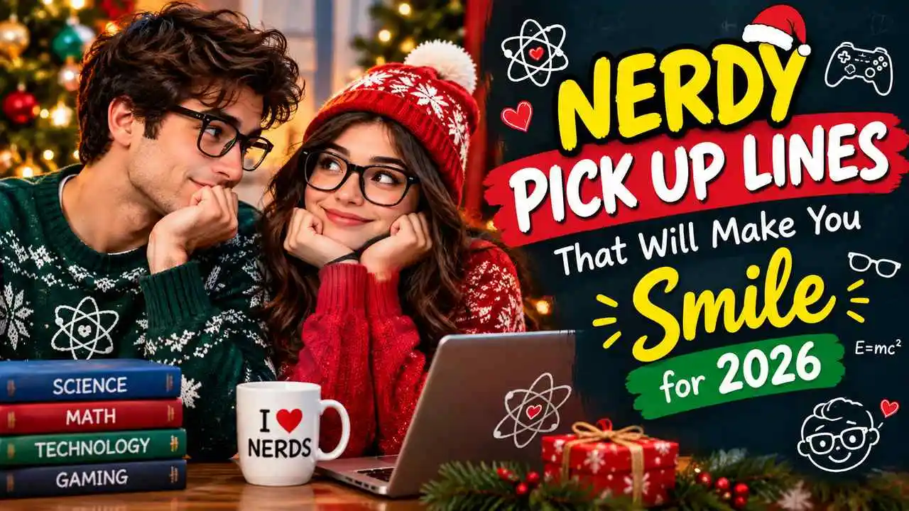 Nerdy Pick Up Lines