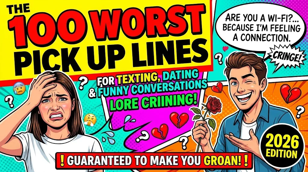100 Worst Pick Up Lines