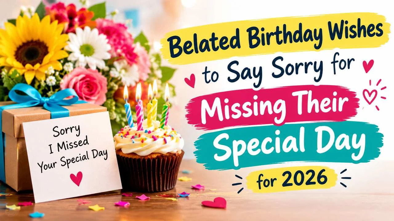 Belated Birthday Wishes