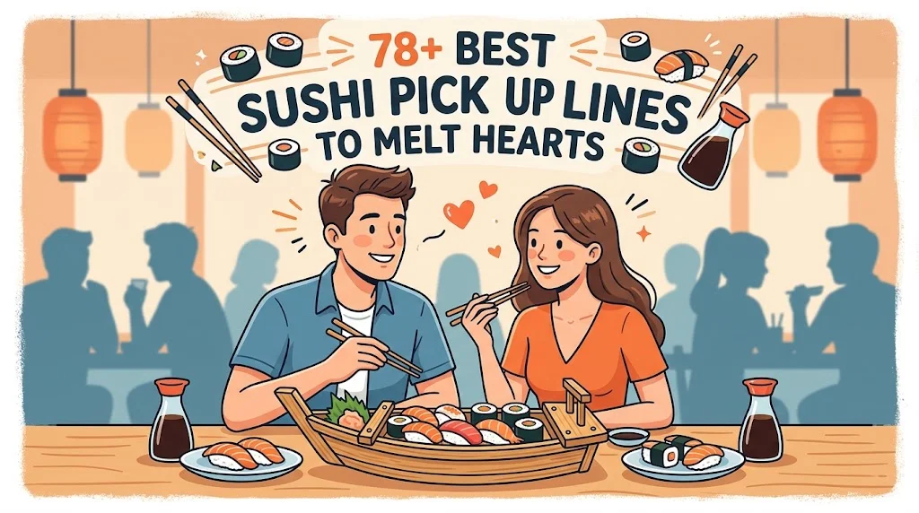 Best Sushi Pick Up Lines