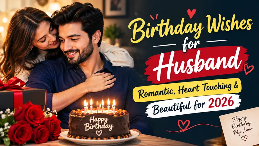 Birthday Wishes for Husband