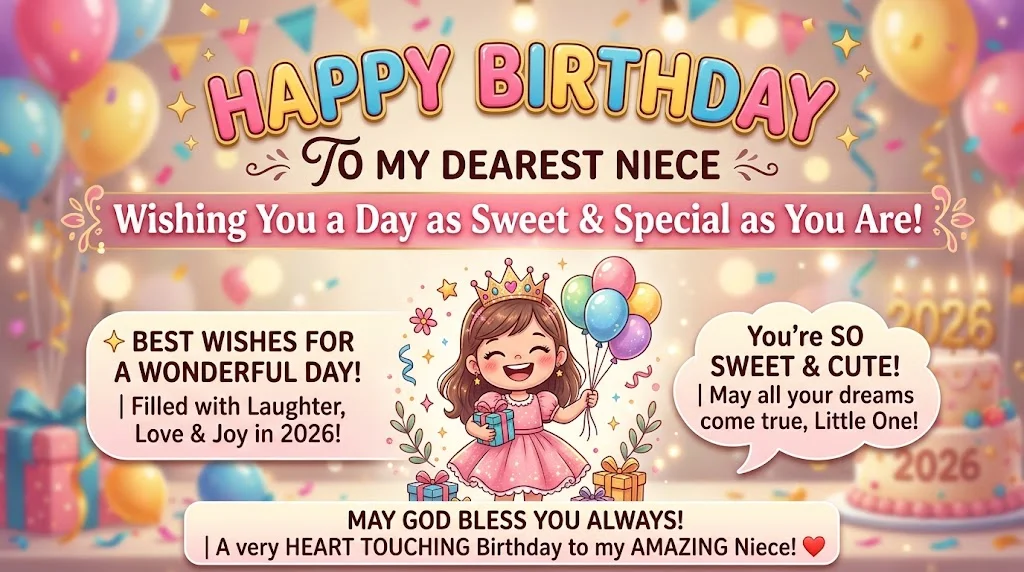Birthday Wishes for Niece