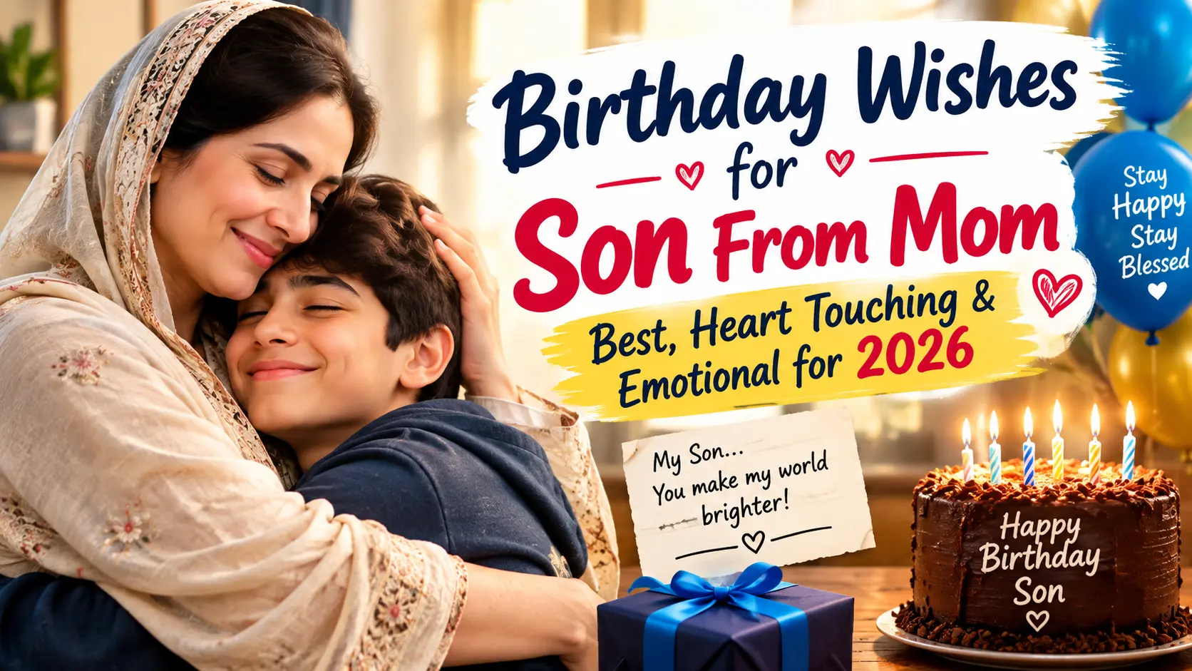 Birthday Wishes for Son From Mom
