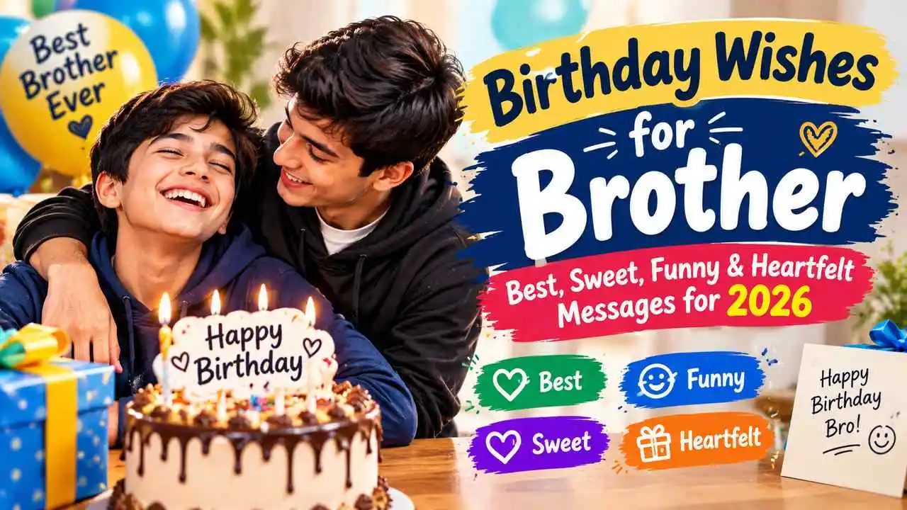 Birthday Wishes for Brother