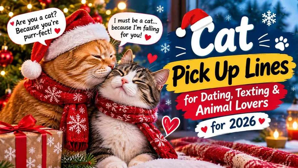 Cat Pick Up Lines
