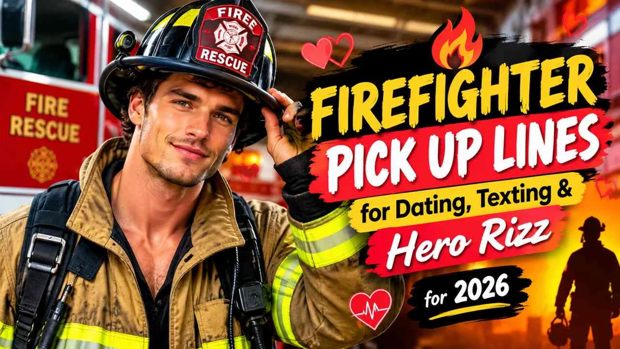 Firefighter Pick Up Lines