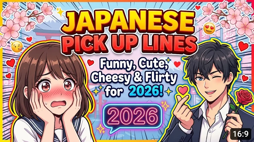 Japanese Pick Up Lines