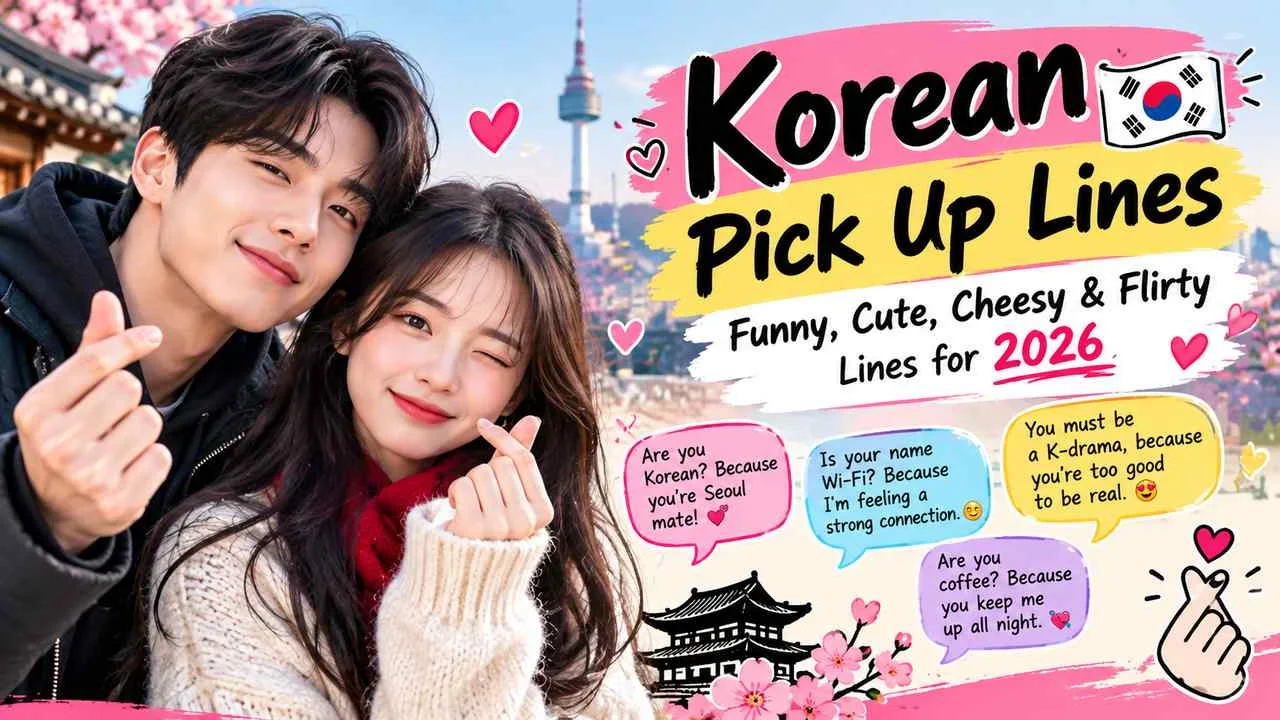 Korean Pick Up Lines