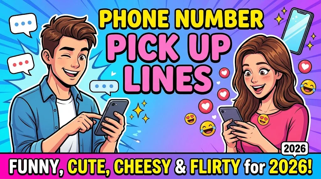Phone Number Pick Up Lines