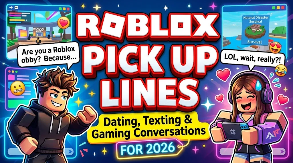 Roblox Pick Up Lines