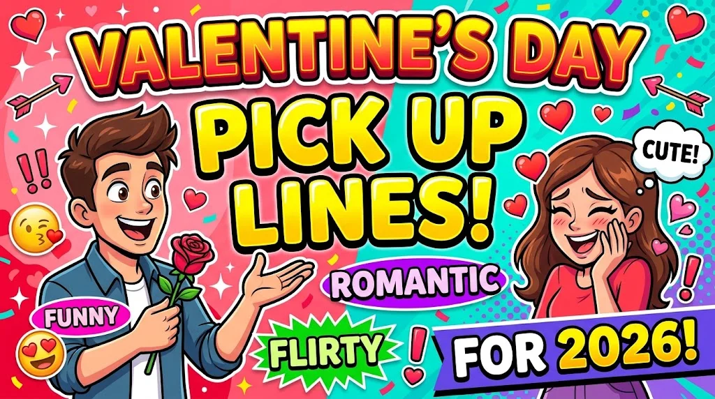 Valentine’s Day Pick Up Lines