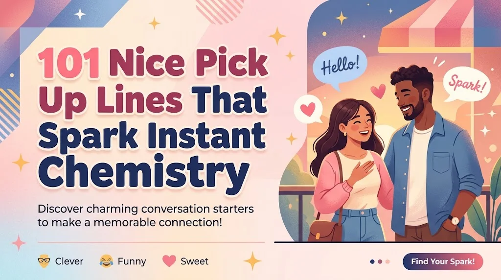 Nice Pick Up Lines